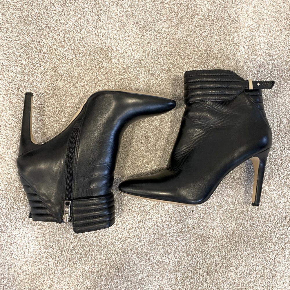 Ann Taylor Booties with Heel Size 7